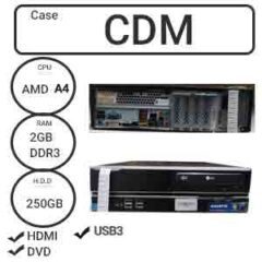 مینی کیس CDM AMD A4/2G استوک
