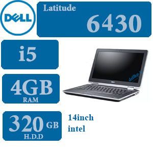 لپ تاپ دست دوم استوک DELL latitude e6430/i5
