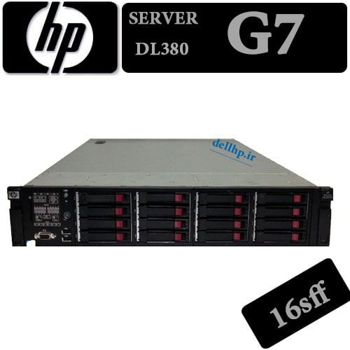 سرور دست دوم استوک HP DL380-G7/16sff
