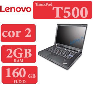 لپ تاپ دست دوم Lenovo T500 /cor2/2/160