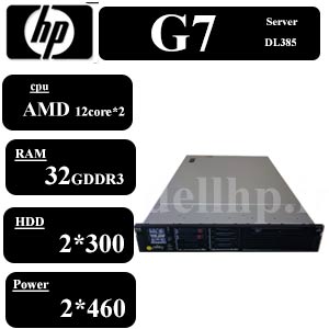 سرور دست دوم استوک HP G7 DL385– AMD 12core