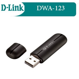کارت شبکه دانگل USB و بی‌سیم دی-لینک مدل DWA-123
