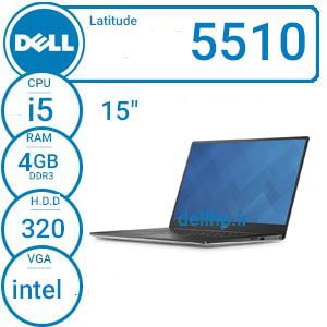 لپ تاپ دست دوم Dell5510/i5/4/320/intel/15"