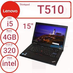 لپ تاپ دست دوم استوک Lenovo t510/i5/4/320/intel/15"